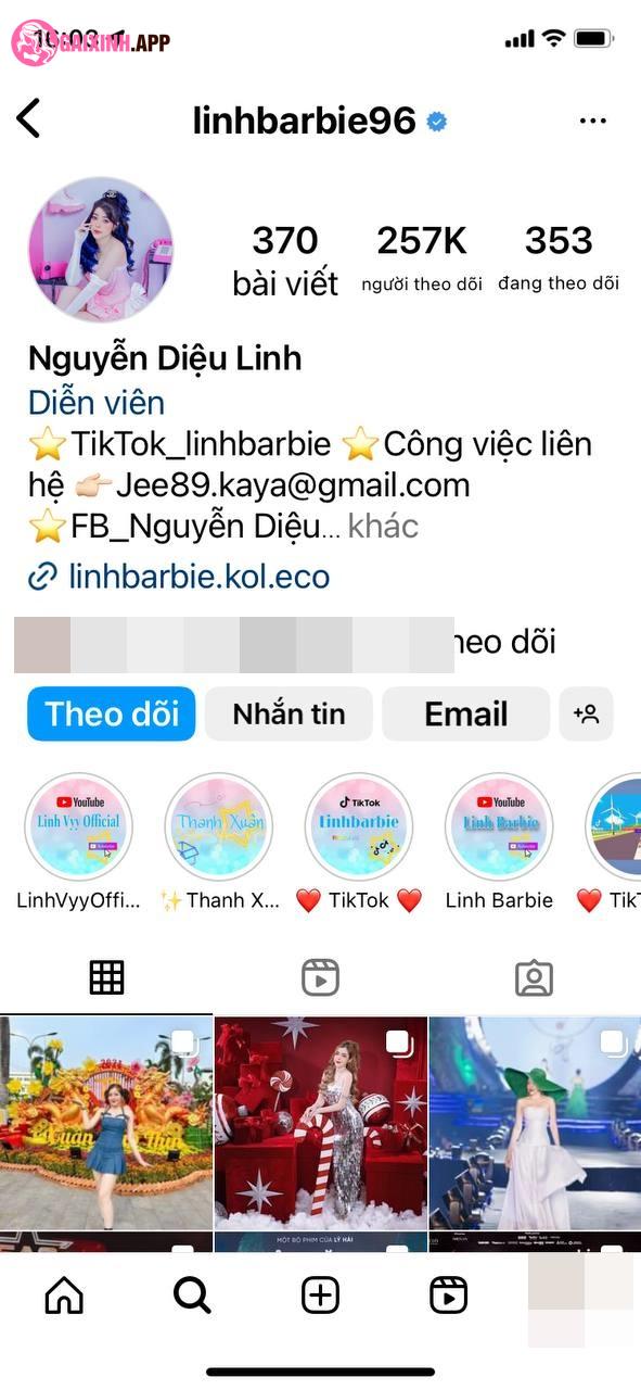 Linh Barbie có nhiều clip truyền cảm hứng cho giới trẻ