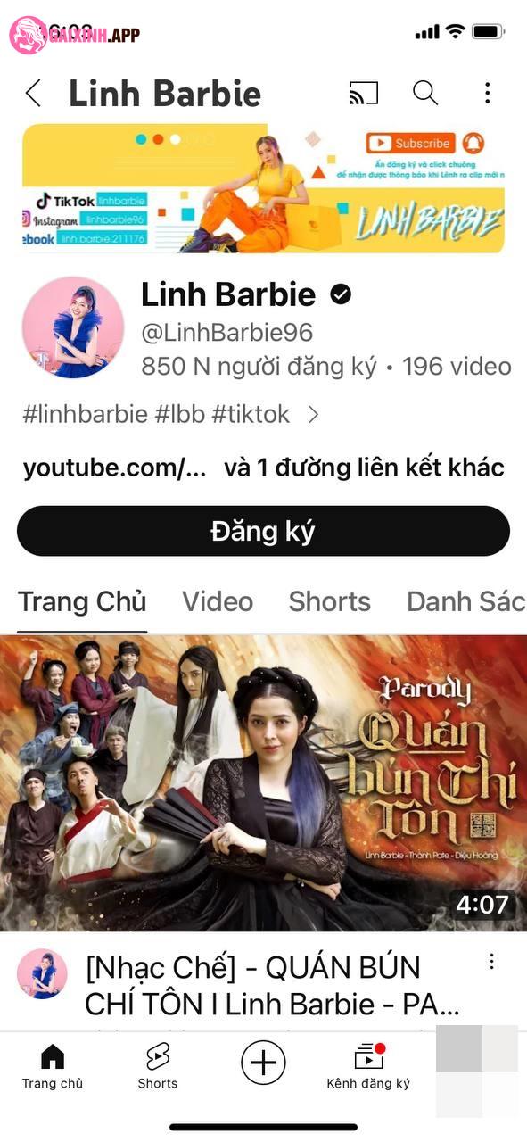 Linh Barbie từng vướng nghi vấn lộ clip nóng