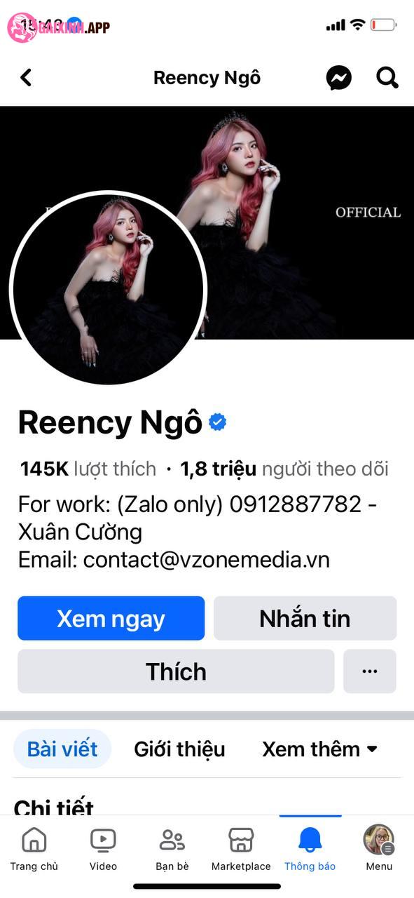 Trang Facebook của Reency Ngô gây ấn tượng với loạt phim ngắn