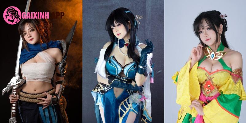 Hình ảnh đầy quyến rũ của Bít Tết khi Cosplay